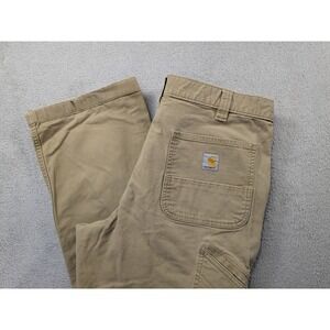 Carhartt Rugged Flex Relaxed Fit Canvas Work Pants Tan BN2291-M 36x30